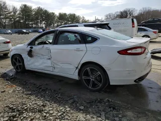2015 Ford Fusion Titanium with VIN 3FA6P0D95FR164809, listed as a Copart auction lot 48552925 with 110,972 mi miles and Salvage Title. Bid and sale history available at carsss.com. Image 2.