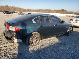 2017 Jaguar XE 35t Premium with VIN SAJAJ4BVXHCP10634, listed as a Copart auction lot 82290044 with 87,410 mi miles and Salvage Title. Bid and sale history available at carsss.com. Image 3.