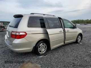 2006 Honda Odyssey EX with VIN 5FNRL38426B412891, listed as a Copart auction lot 51444025 with 215,059 mi miles and Salvage Title. Bid and sale history available at carsss.com. Image 3.