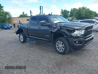 2023 Ram 2500 Big Horn with VIN 3C6UR5DL5PG628593, listed as a IAAI auction lot 42361042 with 38,821 mi miles and . Bid and sale history available at DreamBid. Image 1.