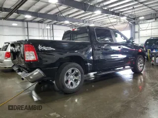 2020 Ram 1500 Big Horn with VIN 1C6RRFFGXLN302396, listed as a Copart auction lot 61240425 with 81,681 mi miles and Salvage title. Bid and sale history available at DreamBid. Image 3.