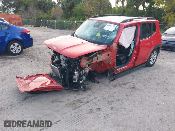 2015 Jeep Renegade Latitude with VIN ZACCJABT6FPC27221, listed as a IAAI auction lot 40810159 with Not Provided miles. Bid and sale history available at carsss.com. Image 19.