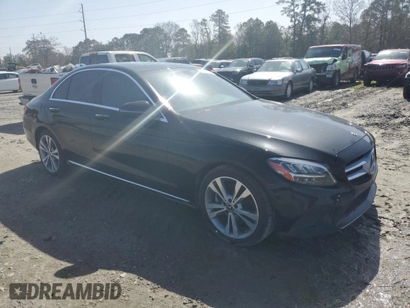 2020 Mercedes-Benz C with VIN 55SWF8DB9LU323308, listed as a Copart auction lot 47502105 with Not Provided miles and Clean Title. Bid and sale history available at carsss.com. Image 4.