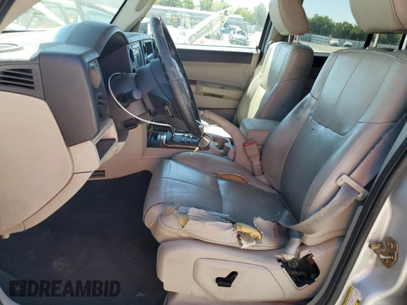 2007 Jeep Commander Limited with VIN 1J8HG58N07C573963, listed as a Copart auction lot 65088595 with 156,895 mi miles and Clean title. Bid and sale history available at DreamBid. Image 7.