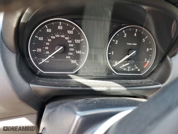 2013 BMW 1 Series 128i with VIN WBAUL7C56DVU09165, listed as a Copart auction lot 74231084 with 0 mi miles and Salvage Title. Bid and sale history available at carsss.com. Image 9.