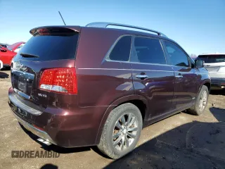 2013 Kia Sorento SX with VIN 5XYKWDA20DG318621, listed as a Copart auction lot 49389175 with 168,411 mi miles and Clean Title. Bid and sale history available at carsss.com. Image 3.