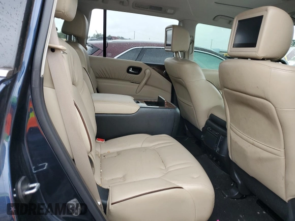 2020 Nissan Armada Platinum with VIN JN8AY2NF8L9360207, listed as a Copart auction lot 73883104 with Not Provided miles and Non Repairable. Bid and sale history available at carsss.com. Image 11.