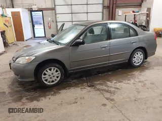 2004 Honda Civic LX z VIN 2HGES15594H507749, wystawiony jako IAAI lot #41217196 z przebiegiem Nie podano mil oraz . Historia ofert i sprzedaży dostępna na DreamBid. Obrazek 2.