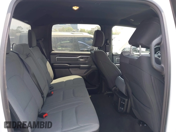 2022 Ram 1500 Big Horn with VIN 1C6SRFFT3NN456823, listed as a IAAI auction lot 42417659 with 5,313 mi miles and . Bid and sale history available at DreamBid. Image 8.