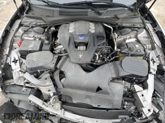 2016 Maserati Ghibli S Q4 with VIN ZAM57RTA5G1165956, listed as a Copart auction lot 88790285 with 64,002 mi miles and Salvage title. Bid and sale history available at DreamBid. Image 12.