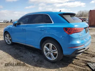 2021 Audi Q3 S line Premium with VIN WA1DECF36M1040633, listed as a Copart auction lot 50421215 with Not Provided miles and Non Repairable. Bid and sale history available at DreamBid. Image 2.