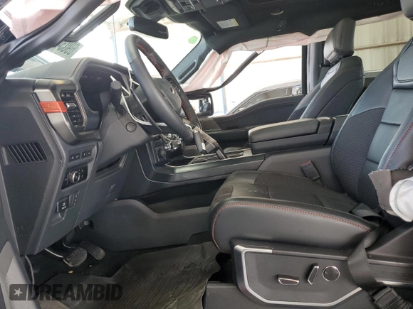 2024 Ford F-150 Raptor with VIN 1FTFW1RG7RFA04247, listed as a Copart auction lot 69034844 with 2,058 mi miles and Salvage Title. Bid and sale history available at DreamBid. Image 7.