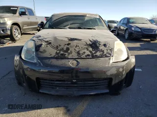 2007 Nissan 350Z with VIN JN1BZ34D27M504021, listed as a Copart auction lot 84696534 with 142,104 mi miles and Salvage Title. Bid and sale history available at DreamBid. Image 5.