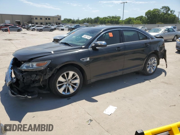 2011 Ford Taurus Limited with VIN 1FAHP2FW4BG107266, listed as a Copart auction lot 56921495 with Not provided miles and Salvage title. Bid and sale history available at DreamBid. Image 1.