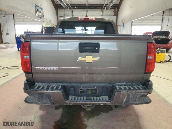 2015 Chevrolet Colorado 4WD Z71 with VIN 1GCGTCE38F1196993, listed as a Copart auction lot 50178015 with 107,079 mi miles and Salvage Title. Bid and sale history available at carsss.com. Image 6.