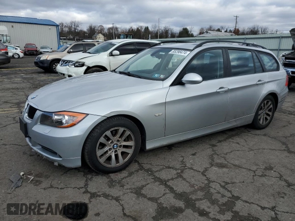 2007 BMW 3 Series 328xi z VIN WBAVT73587FZ36353, wystawiony jako Copart lot #85298474 z przebiegiem 96 375 mil mil oraz Szkoda całkowita • Salvage title. Historia ofert i sprzedaży dostępna na DreamBid. Obrazek 1.
