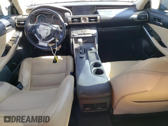 2015 Lexus IS 250 with VIN JTHBF1D28F5079775, listed as a Copart auction lot 57667535 with 182,851 mi miles and Non repairable. Bid and sale history available at DreamBid. Image 8.