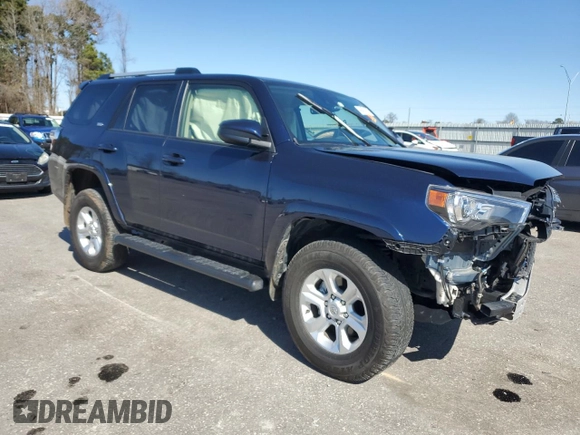 2024 Toyota 4Runner SR5 with VIN JTEMU5JR1R6237005, listed as a Copart auction lot 48474715 with 23,780 mi miles and Salvage title. Bid and sale history available at DreamBid. Image 4.