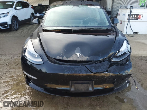2022 Tesla Model 3 with VIN 5YJ3E1EA2NF190723, listed as a Copart auction lot 46470015 with 108,626 mi miles and Salvage Title. Bid and sale history available at DreamBid. Image 5.