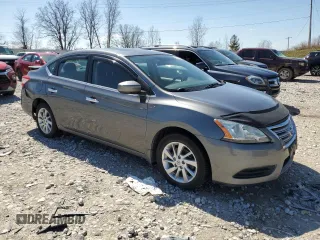 2015 Nissan Sentra SR with VIN 3N1AB7AP1FY372953, listed as a Copart auction lot 88982245 with 162,610 mi miles and Salvage Title. Bid and sale history available at DreamBid. Image 4.