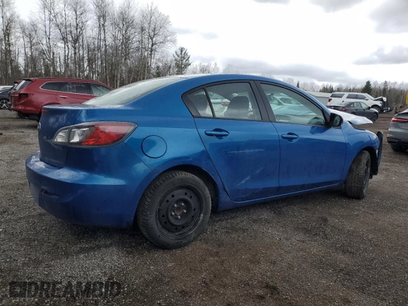 2012 Mazda 3 i Sport with VIN JM1BL1UF0C1597315, listed as a Copart auction lot 50304985 with 323,403 mi miles and Salvage Title. Bid and sale history available at DreamBid. Image 3.
