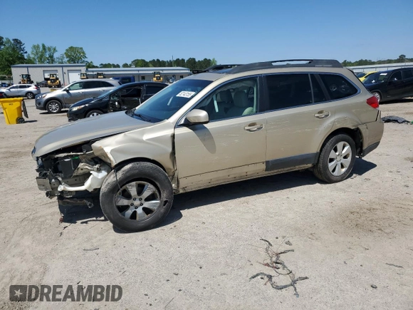2010 Subaru Outback Premium All-Weather Anniversary with VIN 4S4BRCGC5A3352387, listed as a Copart auction lot 52143155 with 152,097 mi miles and Salvage title. Bid and sale history available at DreamBid. Image 1.