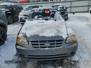 2005 Hyundai Accent GLS with VIN KMHCG35CX5U323836, listed as a Copart auction lot 45794965 with 0 mi miles and Clean Title. Bid and sale history available at carsss.com. Image 5.