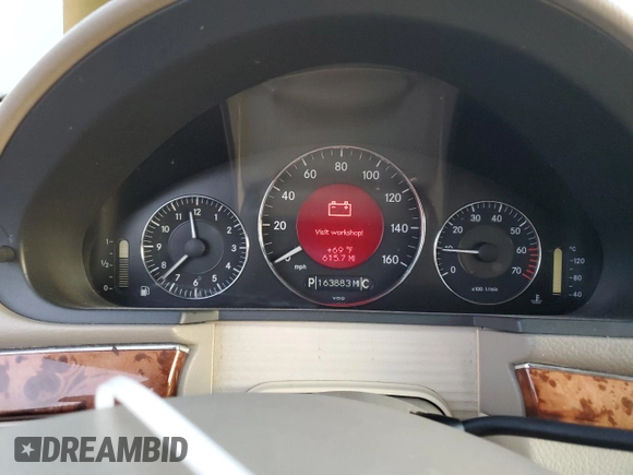 2004 Mercedes-Benz E 320 with VIN WDBUH65J94A380758, listed as a Copart auction lot 79520504 with 163,883 mi miles and Salvage Title. Bid and sale history available at DreamBid. Image 9.