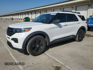 2021 Ford Explorer XLT z VIN 1FMSK7DH2MGA51634, wystawiony jako Copart lot #52757105 z przebiegiem 58 510 mil mil oraz Szkoda całkowita • Salvage title. Historia ofert i sprzedaży dostępna na DreamBid. Obrazek 1.