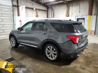 2024 Ford Explorer Platinum with VIN 1FM5K8HC8RGA65577, listed as a Copart auction lot 51620125 with 6,808 mi miles and Salvage Title. Bid and sale history available at carsss.com. Image 2.