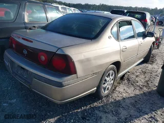 2002 Chevrolet Impala with VIN 2G1WF52EX29331541, listed as a IAAI auction lot 40581782 with 1 mi miles. Bid and sale history available at carsss.com. Image 4.