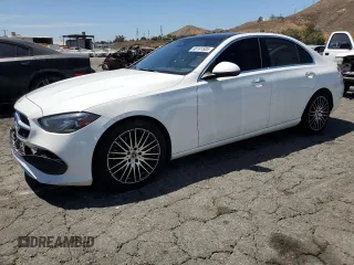 2022 Mercedes-Benz C 300 z VIN W1KAF4GB4NR037837, wystawiony jako Copart lot #66181585 z przebiegiem 115 709 mil mil oraz Czysty tytuł • Clean title. Historia ofert i sprzedaży dostępna na DreamBid. Obrazek 1.