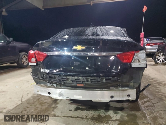 2019 Chevrolet Impala LS with VIN 1G11X5SA0KU105368, listed as a Copart auction lot 80568034 with 87,831 mi miles and Salvage Title. Bid and sale history available at DreamBid. Image 6.