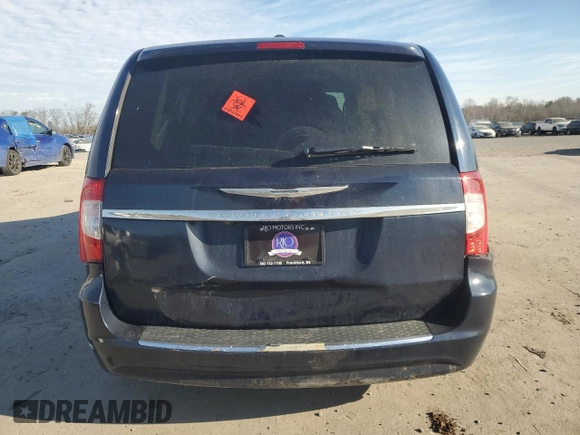 2012 Chrysler Town & Country Touring with VIN 2C4RC1BG8CR283188, listed as a Copart auction lot 46452055 with 277,401 mi miles and Salvage Title. Bid and sale history available at DreamBid. Image 6.