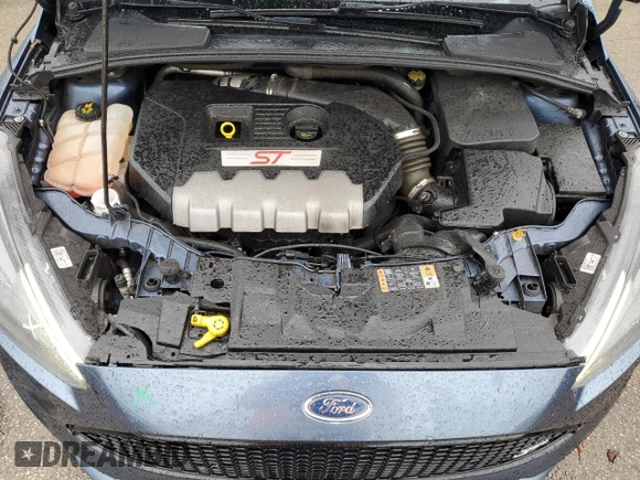 2018 Ford Focus ST with VIN 1FADP3L95JL310207, listed as a Copart auction lot 80940534 with 90,574 mi miles and Salvage Title. Bid and sale history available at DreamBid. Image 11.