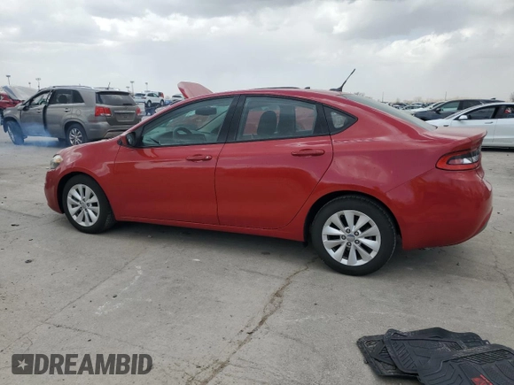 2014 Dodge Dart SXT with VIN 1C3CDFBBXED861841, listed as a Copart auction lot 49804845 with 73,684 mi miles and Clean Title. Bid and sale history available at carsss.com. Image 2.