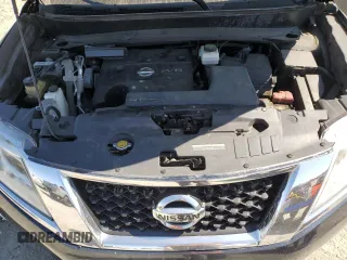 2015 Nissan Pathfinder Platinum with VIN 5N1AR2MM4FC723355, listed as a Copart auction lot 61109715 with 124,360 mi miles and Salvage title. Bid and sale history available at DreamBid. Image 12.