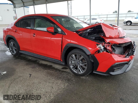 2022 Subaru WRX with VIN JF1VBAA62N9021711, listed as a Copart auction lot 45014705 with 6,719 mi miles and Salvage Title. Bid and sale history available at carsss.com. Image 4.