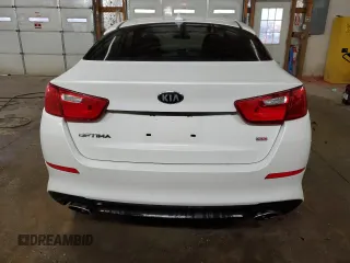 2015 Kia Optima LX with VIN KNAGM4A75F5640302, listed as a Copart auction lot 43641325 with 95,606 mi miles and Salvage Title. Bid and sale history available at DreamBid. Image 6.