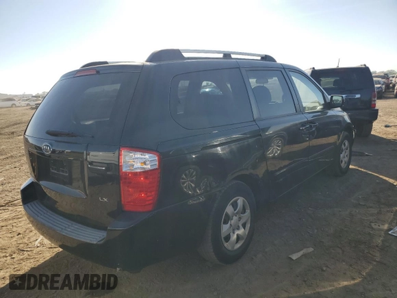 2006 Kia Sedona LX with VIN KNDMB233866034772, listed as a Copart auction lot 73406014 with 154,899 mi miles and Salvage Title. Bid and sale history available at carsss.com. Image 3.