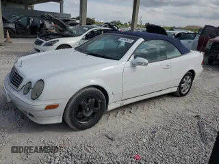 2001 Mercedes-Benz CLK 320 z VIN WDBLK65G91T065654, wystawiony jako Copart lot #45960635 z przebiegiem 123 476 mil mil oraz Szkody całkowita. Historia ofert i sprzedaży dostępna na DreamBid. Obrazek 1.