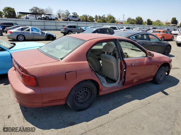 2003 Mitsubishi Galant ES with VIN 4A3AA46G33E068486, listed as a Copart auction lot 65167364 with 184,880 mi miles and Salvage Title. Bid and sale history available at carsss.com. Image 3.