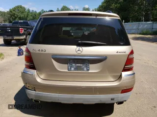 2007 Mercedes-Benz GL-Class with VIN 4JGBF71E07A134839, listed as a Copart auction lot 63412214 with 113,294 mi miles and Non Repairable. Bid and sale history available at carsss.com. Image 6.