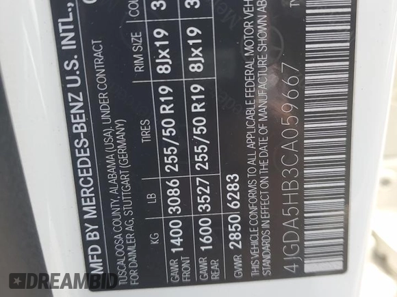 2012 Mercedes-Benz M 350 с VIN 4JGDA5HB3CA059667, выставлен на аукционе Copart как лот 60603615 с пробегом 215 605 миль миль и Чистый • Clean title. История ставок и продаж доступна на DreamBid. Изображение 13.