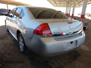 2011 Chevrolet Impala LT Fleet with VIN 2G1WG5EK5B1132300, listed as a IAAI auction lot 42521131 with 152,491 mi miles and . Bid and sale history available at DreamBid. Image 3.
