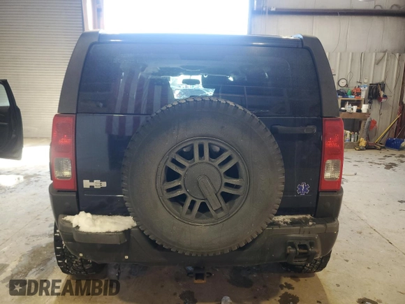 2008 Hummer H3 SUV Luxury with VIN 5GTEN13E388142322, listed as a Copart auction lot 45790975 with 147,144 mi miles and Clean Title. Bid and sale history available at carsss.com. Image 6.