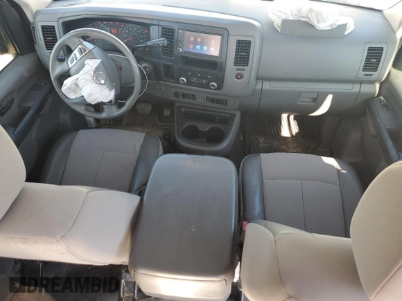 2021 Nissan NV S with VIN 1N6AF0LY2MN801216, listed as a Copart auction lot 62350985 with 61,591 mi miles and Salvage title. Bid and sale history available at DreamBid. Image 8.