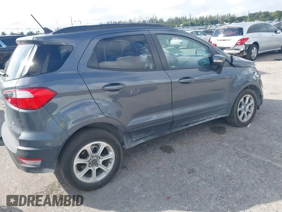 2021 Ford EcoSport SE with VIN MAJ3S2GE4MC444447, listed as a IAAI auction lot 41482594 with 70,881 mi miles and . Bid and sale history available at DreamBid. Image 4.