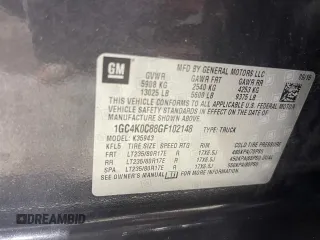 2016 Chevrolet Silverado 3500HD LTZ with VIN 1GC4K0C88GF102148, listed as a Copart auction lot 84247534 with 234,603 mi miles and Salvage Title. Bid and sale history available at carsss.com. Image 10.