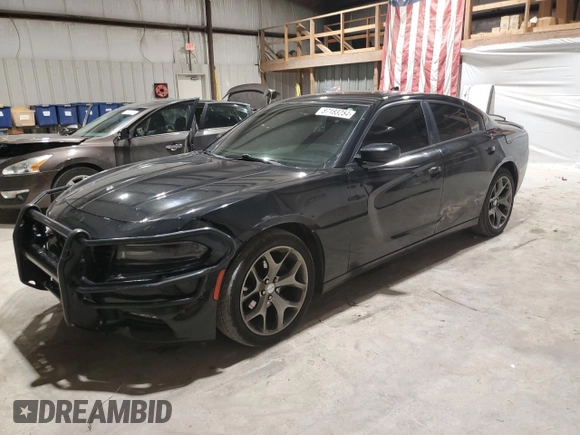 2015 Dodge Charger SXT with VIN 2C3CDXHG7FH925346, listed as a Copart auction lot 87183254 with 226,569 mi miles and Salvage Title. Bid and sale history available at DreamBid. Image 1.